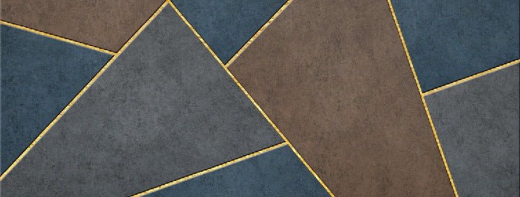 Carta da parati geometrica moderna