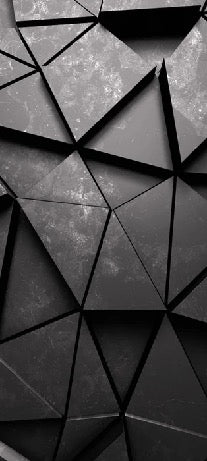 Papier peint 3D Black Perspective, XXL, tendance