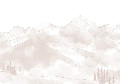 Carta da parati panoramica Aravis beige