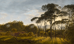 Carta da parati ingresso paesaggio storico Italia