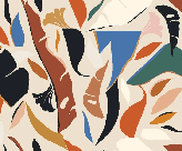 Papier peint contemporain végétal - Muralconcept