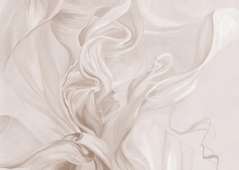 Carta da parati contemporanea – sublime flow sepia