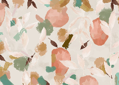 Carta da parati bloom & brush