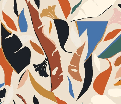 Papier peint contemporain végétal - Muralconcept