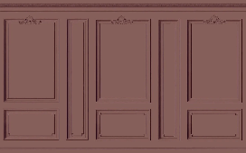 Papier peint trompe l'œil Haussmannien Hacienda - Muralconcept