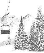 Papier peint immersion Alpine - Muralconcept