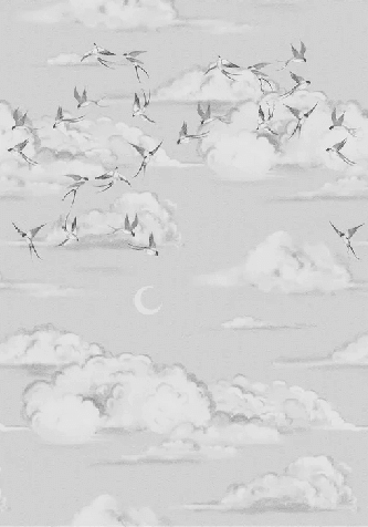 Papier peint poétique envol - Muralconcept