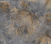 Papier peint panoramique palm vintage - Muralconcept