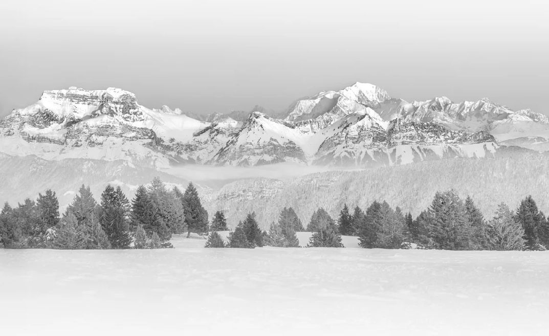 Fondo de escritorio fotográfico - La Tournette y más allá