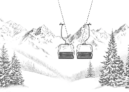 Carta da parati Alpine Immersion