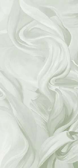 Papier peint contemporain – sublime flow vert sauge, XXL, tendance