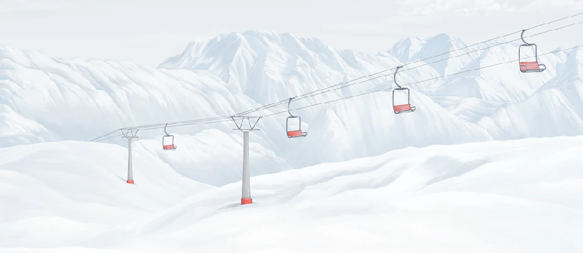 Carta da parati massiccia delle Grandes Rousses