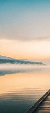 Papier peint photo vue lac - Muralconcept