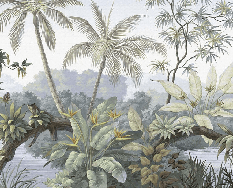 Papier peint Jungle Tendance - Muralconcept