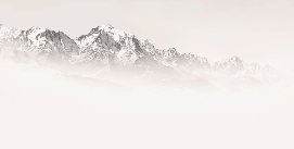 Papier peint matin brumeux Mont Blanc, XXL, tendance