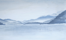 Carta da parati Annecy | Les Bleus du Lac®