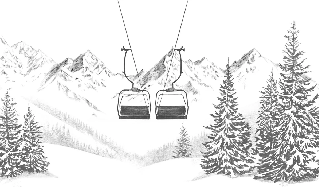 Carta da parati Alpine Immersion