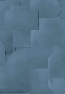 Papier peint panoramique découpé bleu - Muralconcept