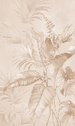 Papier peint élégante jungle poudrée
