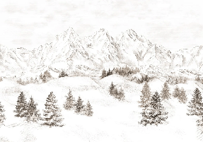 Alpi montagna carta da parati