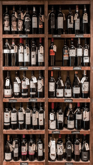 Carta da parati Authentique Cave à Vin