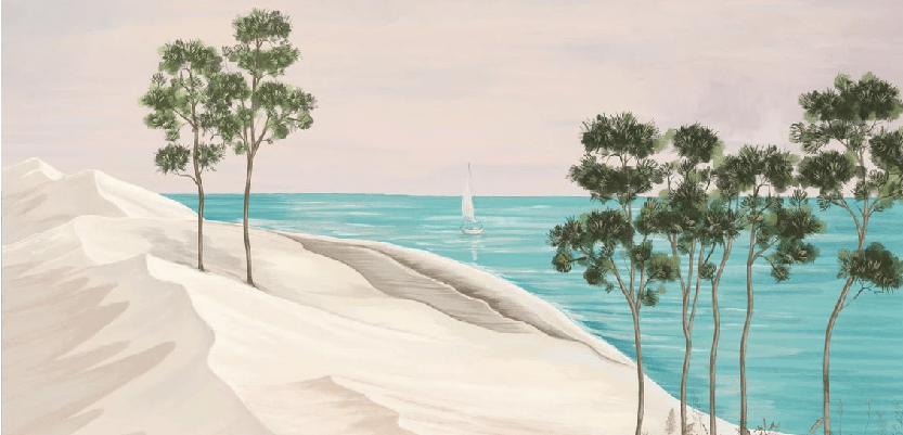 Papier peint panoramique – Dune du Pilat - Muralconcept