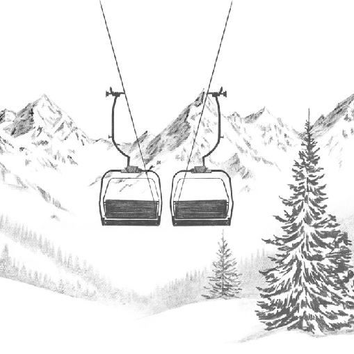 Carta da parati Alpine Immersion