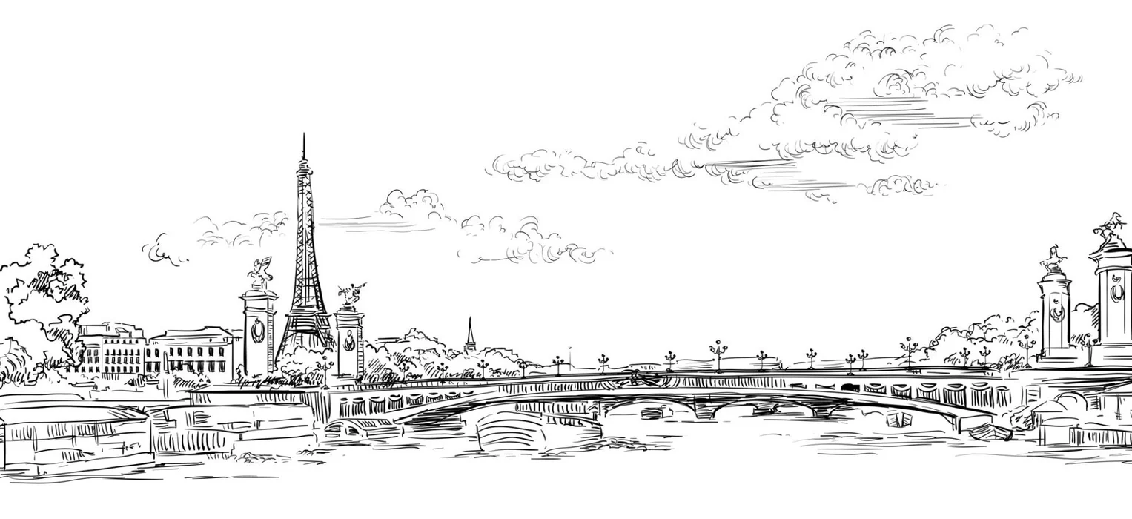 Papier peint pont Alexandre Paris, XXL, tendance