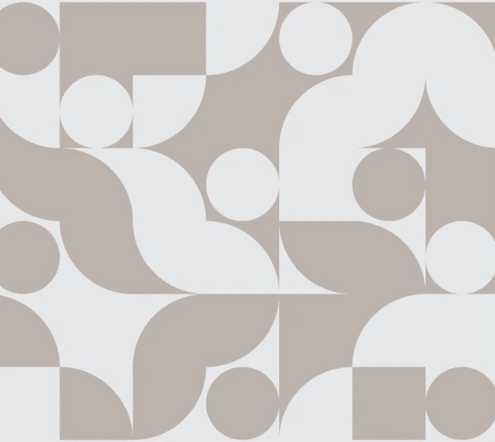 Papier peint moderne shape greige - Muralconcept