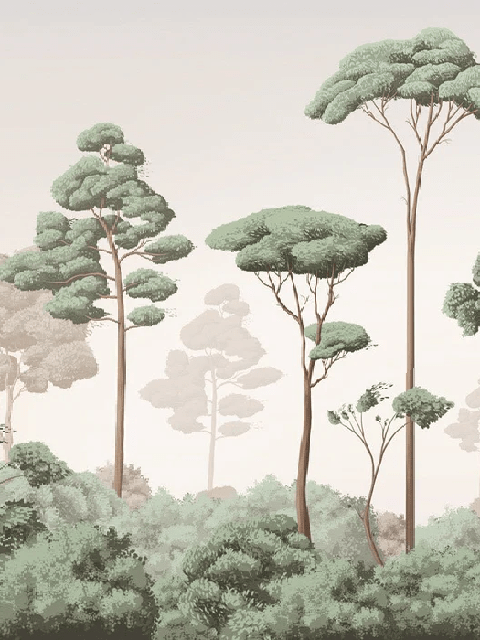 Carta da parati Brezza leggera nella pineta