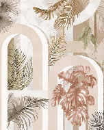 Papier peint tendance arche sépia - Muralconcept