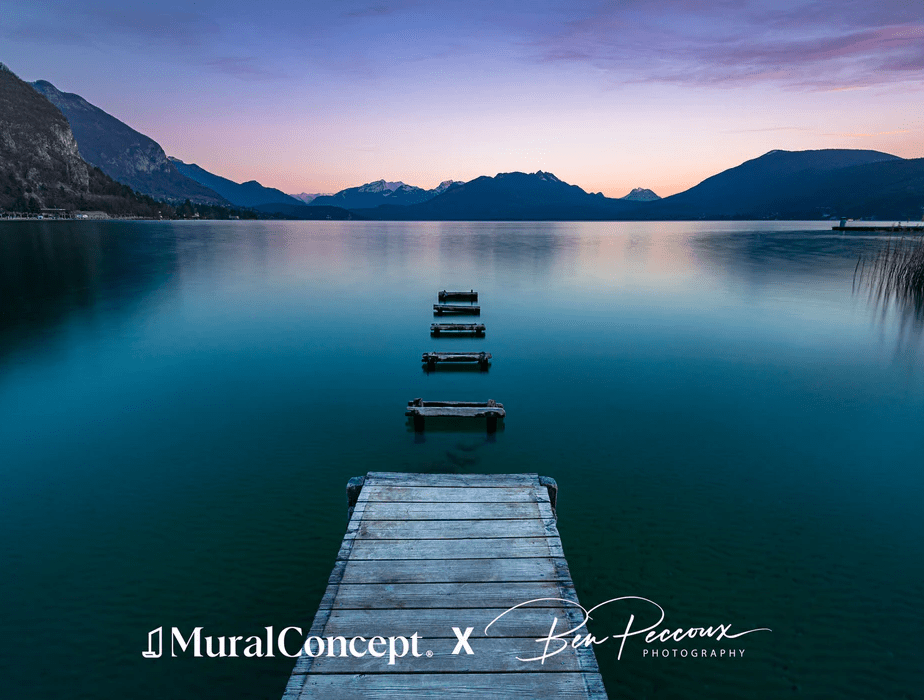 Carta da parati Il pontile segreto di Annecy