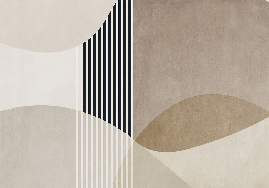 Carta da parati forma creativa