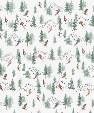 Papier peint Alpine glisse, XXL, tendance