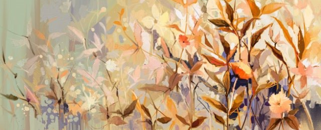 Papier peint printemps design - Muralconcept