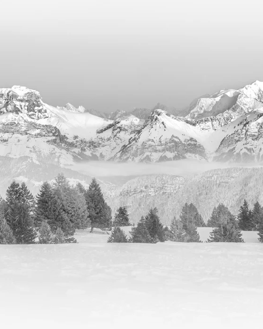 Papier peint photo - La Tournette et au delà, XXL, tendance