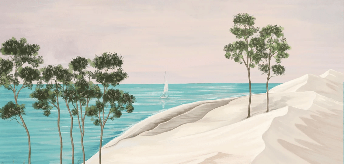 Papier peint panoramique – Dune du Pilat, XXL, tendance