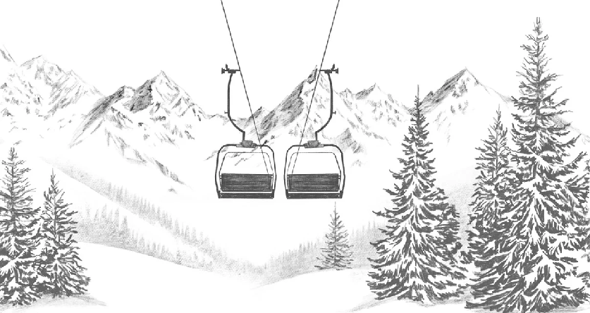 Carta da parati Alpine Immersion