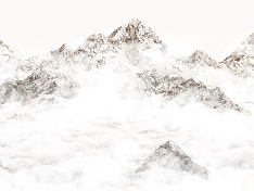 Papier peint Mont Everest