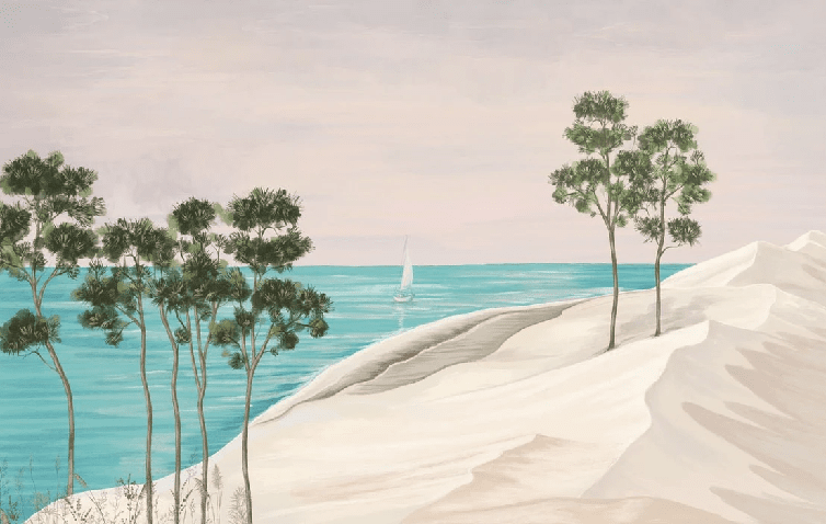 Papier peint panoramique – Dune du Pilat - Muralconcept