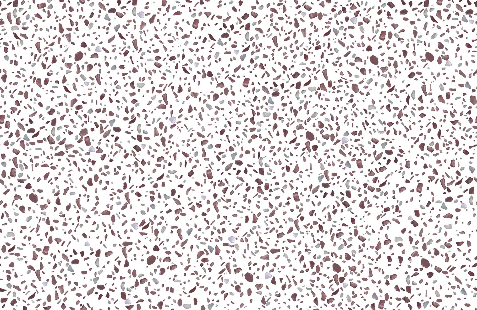 Papier peint effet terrazzo marron, XXL, tendance