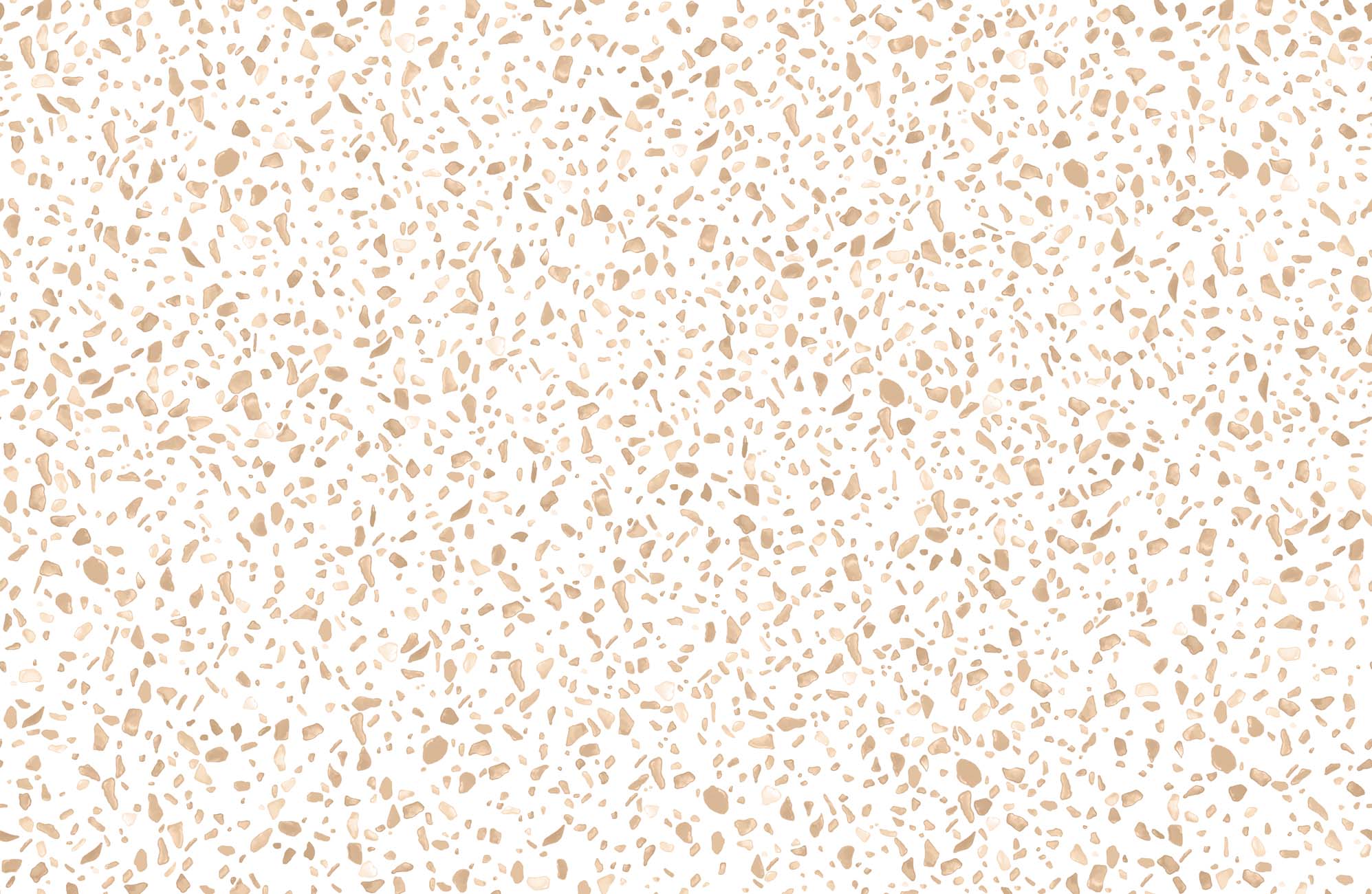 Papier peint effet terrazzo sépia, XXL, tendance