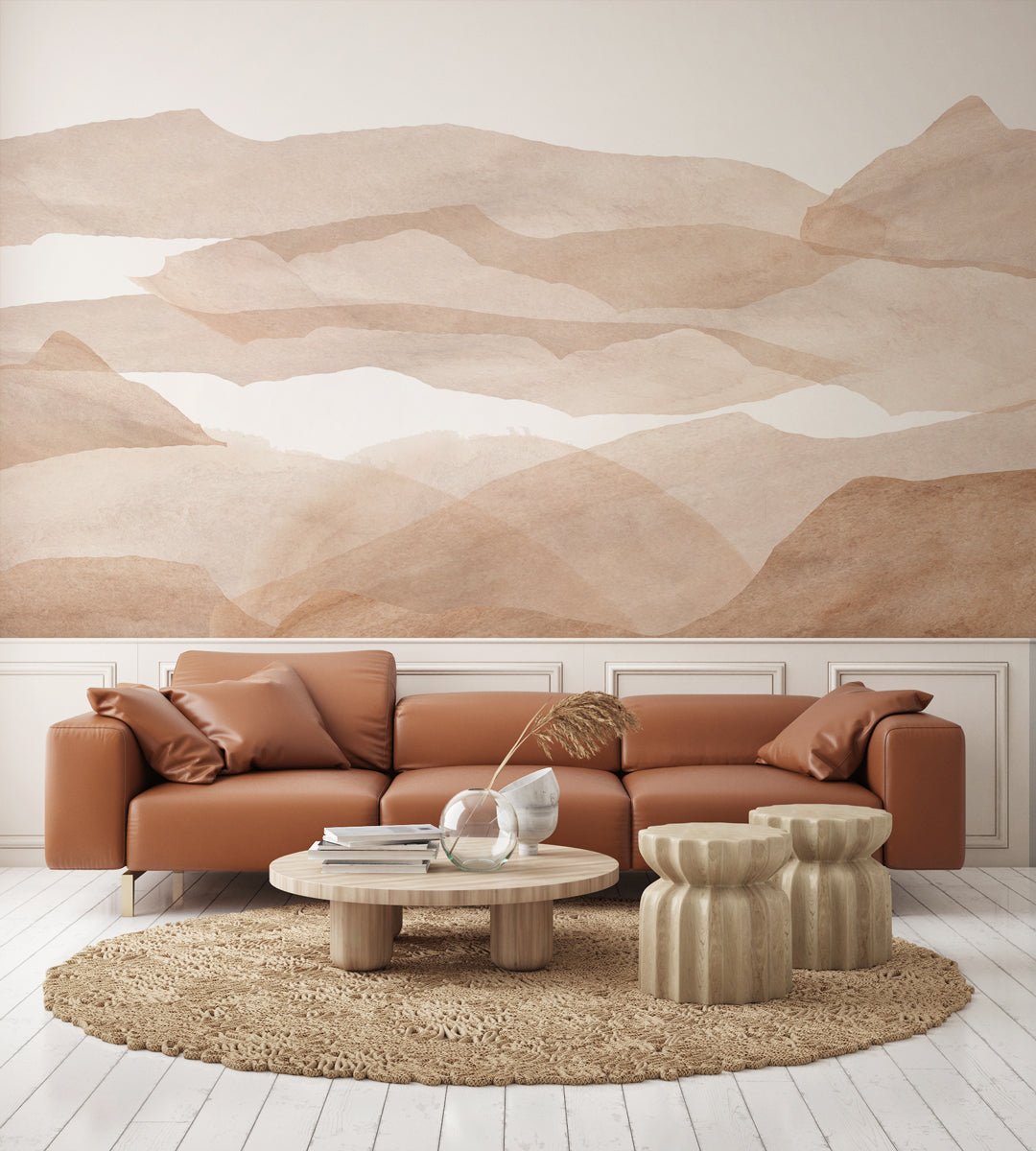 Papier peint panoramique velours d'automne, XXL, tendance