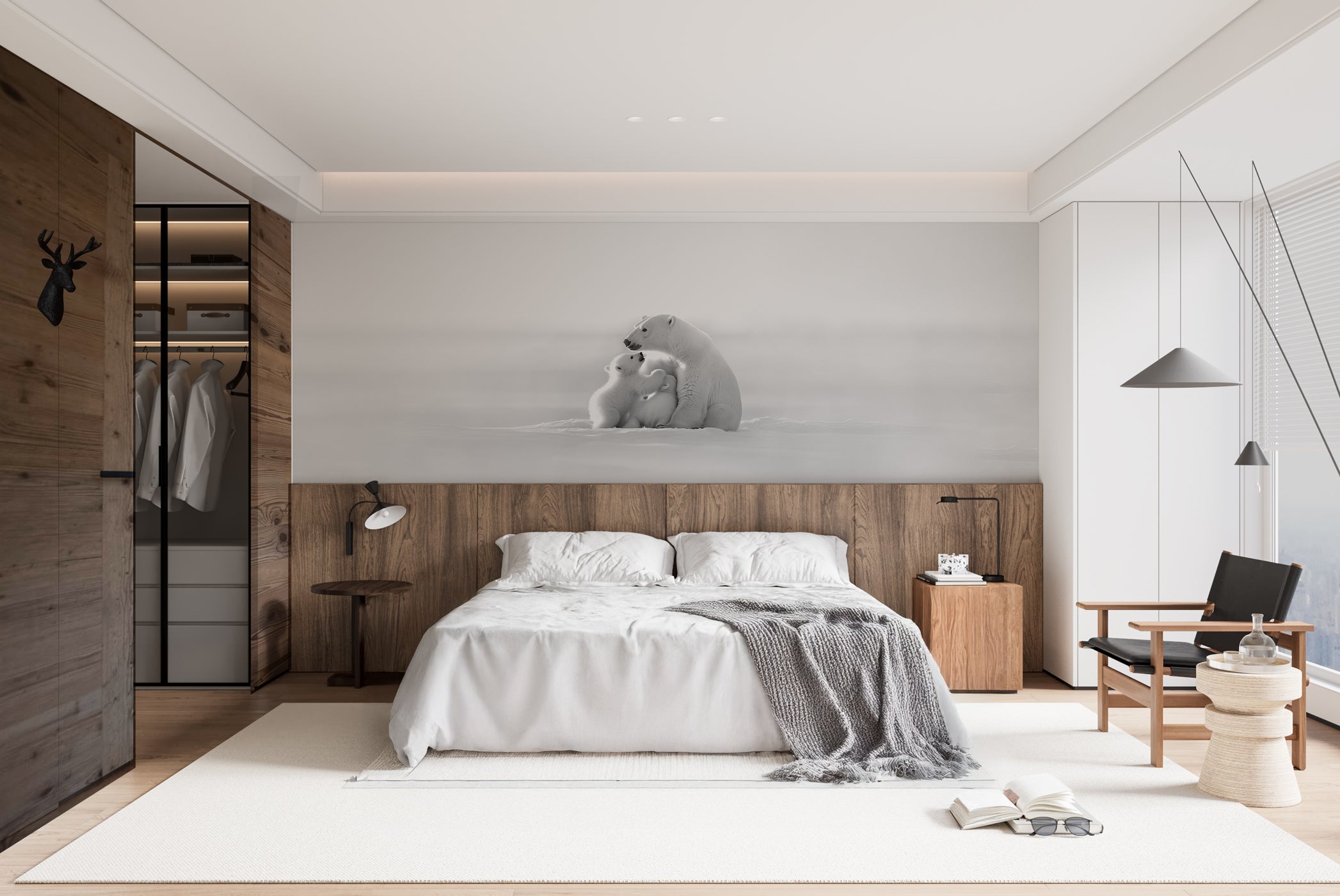 Papier peint panoramique - Horizon arctique, XXL, tendance