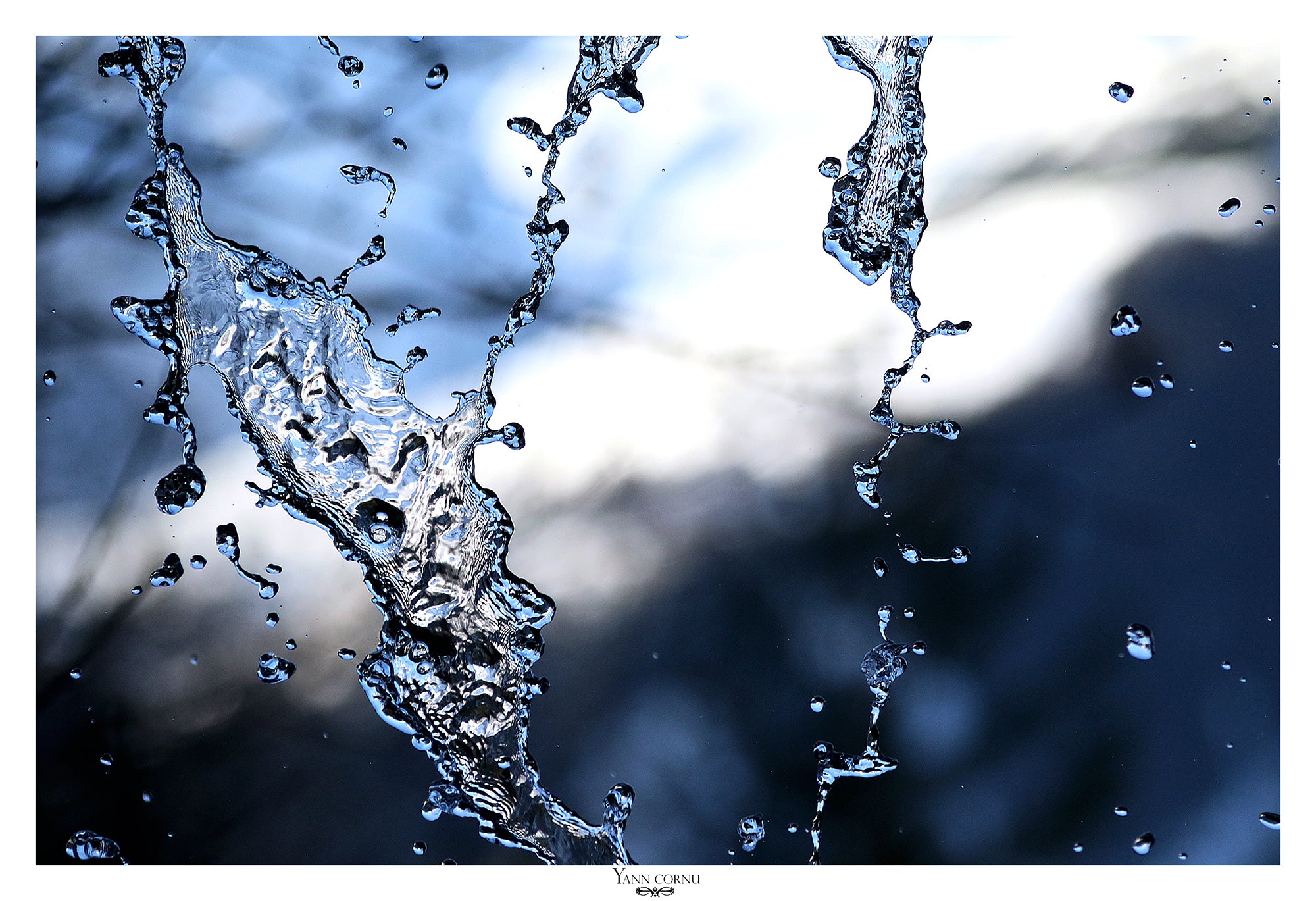 acqua azur carta da parati