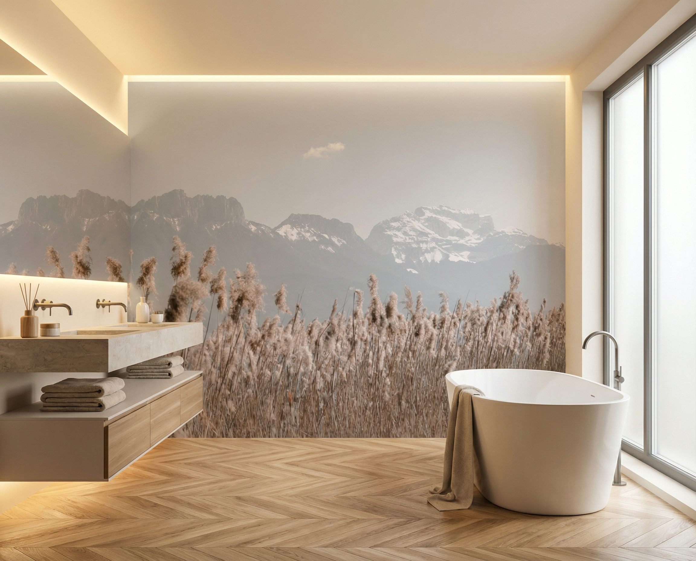 Sfondo fotografico - La Tournette e oltre