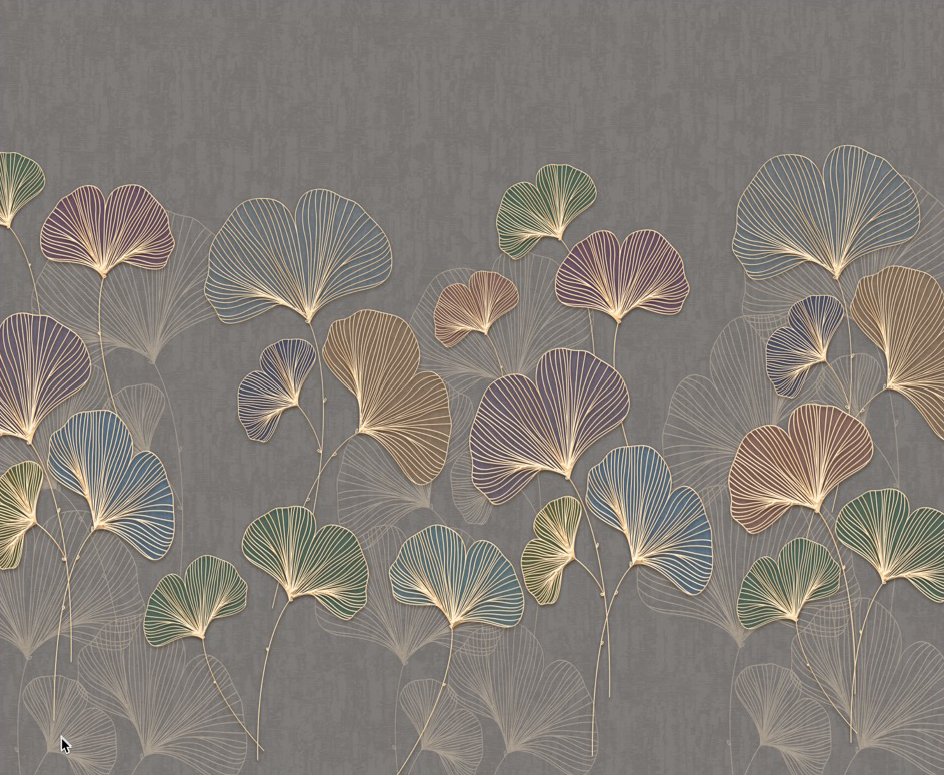 VP Panoramic Wallpaper Ginkgo Asia Trend L190CM X H157CM