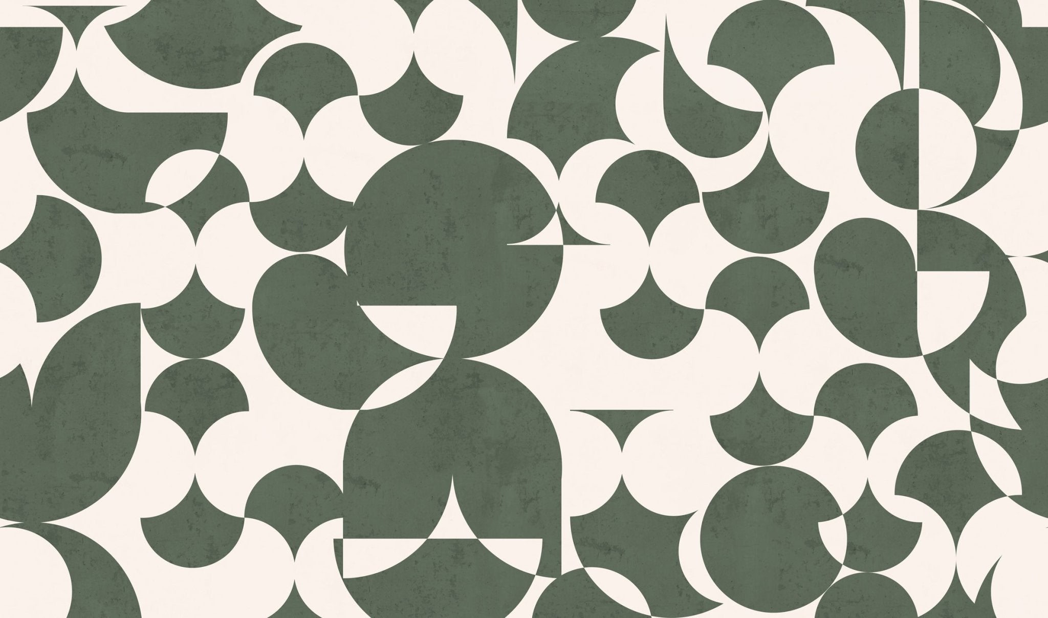 Papier peint restaurant rétro forme graphique - panoramique français