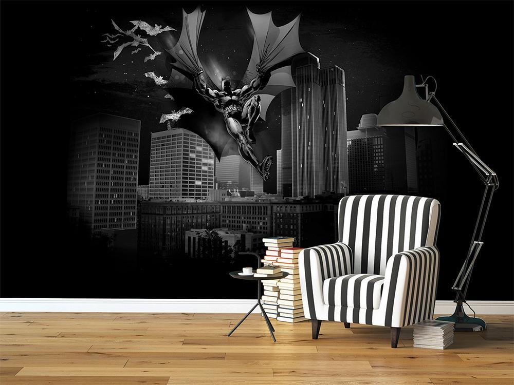 Batman Panoramic Wallpaper Film Hero All Dark