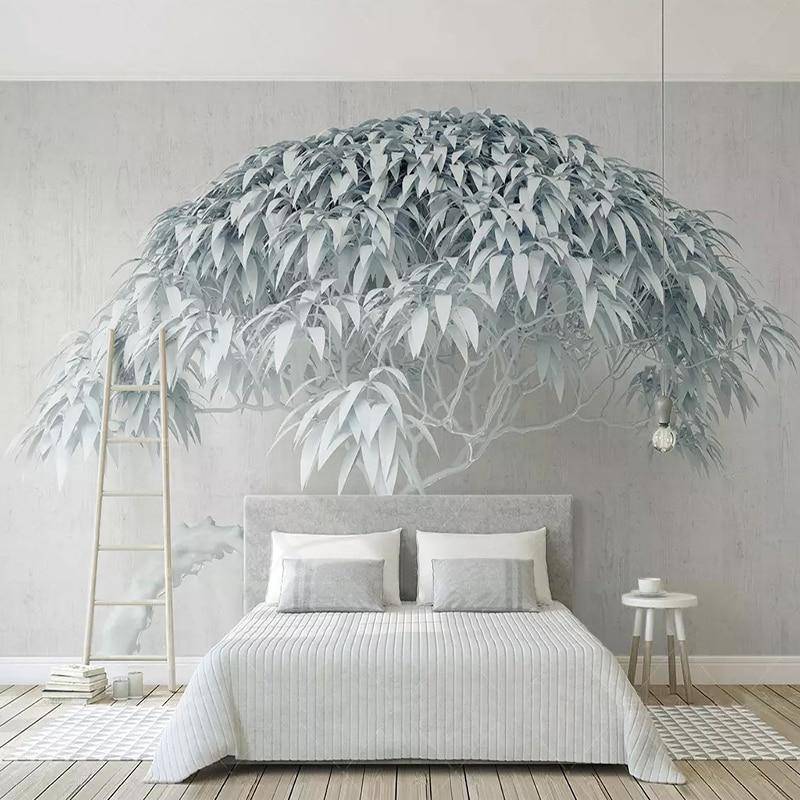 Papier peint Arbre Nordic Style - papier peint sur mesure francais - muralconcept